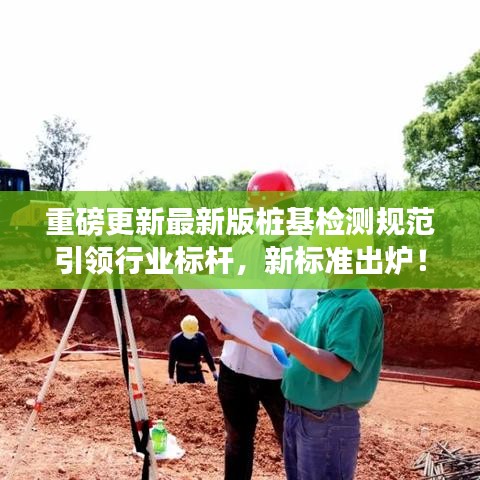 重磅更新最新版樁基檢測規(guī)范引領(lǐng)行業(yè)標(biāo)桿，新標(biāo)準(zhǔn)出爐！