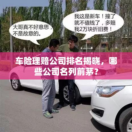 車險理賠公司排名揭曉，哪些公司名列前茅？