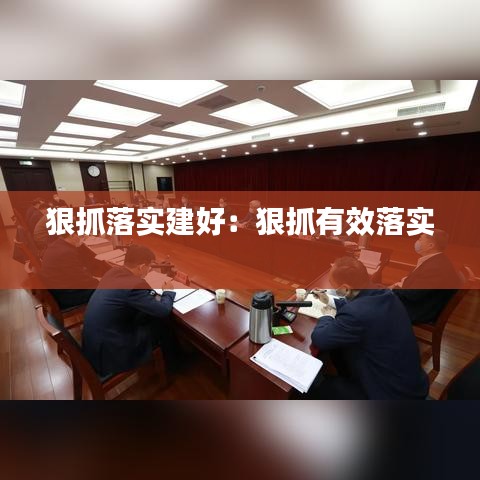 狠抓落實(shí)建好：狠抓有效落實(shí) 