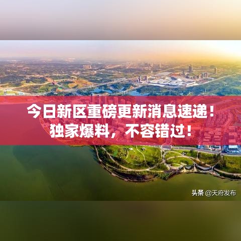 今日新區(qū)重磅更新消息速遞！獨(dú)家爆料，不容錯(cuò)過(guò)！