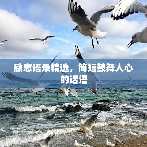 勵志語錄精選，簡短鼓舞人心的話語