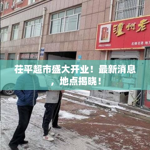 茌平超市盛大開業(yè)！最新消息，地點揭曉！