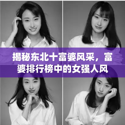 揭秘東北十富婆風(fēng)采，富婆排行榜中的女強人風(fēng)采展現(xiàn)！