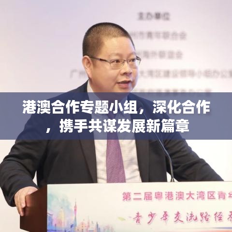 港澳合作專題小組，深化合作，攜手共謀發(fā)展新篇章